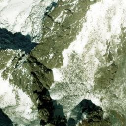 Vue satellite de Refuge/Abri — Abriès-Ristolas à Abriès-Ristolas