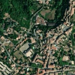 Vue satellite de Aire de camping-car de Chomérac à Saint-Julien-en-Saint-Alban