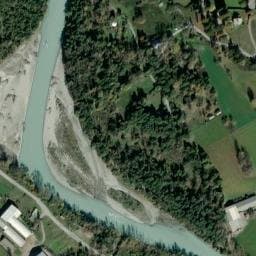 Vue satellite de Camping La Cabane à Freissinières