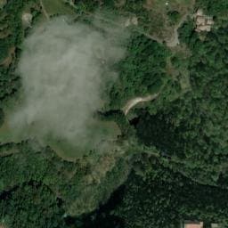 Vue satellite de La Famille du Cheminot à Burzet