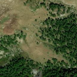 Vue satellite de Cabane de l'Essaumaure à Champcella