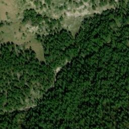 Vue satellite de Cabane de Clot St-Jean à Champcella