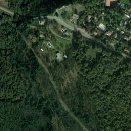 Vue satellite de Camping la Châtaigneraie (2) à Burzet
