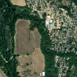 Vue satellite de Domaine le Merle Roux à Baix