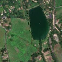 Vue satellite de Lac de Veronne à Lavalade