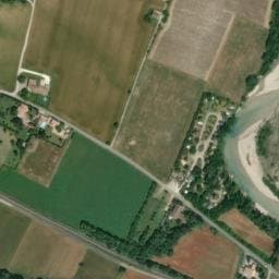 Vue satellite de Les Chamberts à Aubenasson