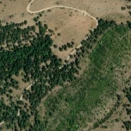 Vue satellite de Gîte forestier de Fontcouverte à Montmaur-en-Diois