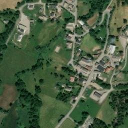 Vue satellite de Gite communal d'Agnieres à Dévoluy