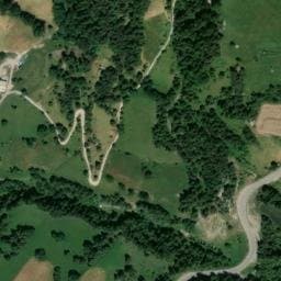 Vue satellite de Aire de repos à Dévoluy à Dévoluy