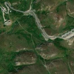 Vue satellite de Fontaine Agnel à Saint-Véran