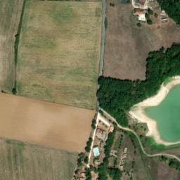 Vue satellite de Les Chalets de Dordogne à Razac-d'Eymet