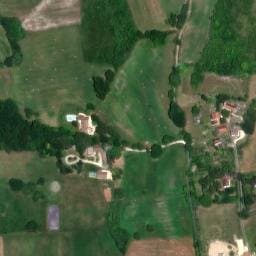 Vue satellite de Le Pré des Chênes à Saint-Cassien