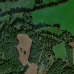 Vue satellite de Cazelle à Le Bouyssou