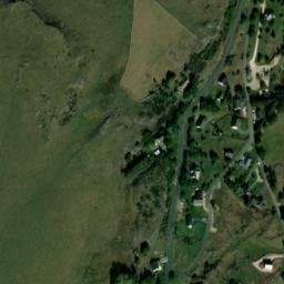 Vue satellite de Camping du domaine de l'Ours à Saint-Urcize