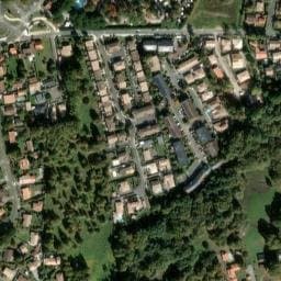 Vue satellite de Camping Le Braou à Biganos