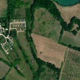 Vue satellite de Le Cabri Resort à Savignac-de-Duras