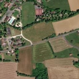 Vue satellite de Camping de Salviac à Salviac