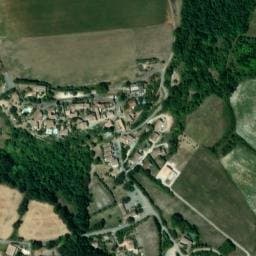 Vue satellite de Camping la Magerie à La Roche-sur-Grane