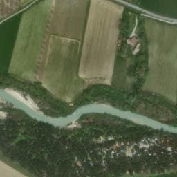 Vue satellite de Camping l’Hirondelle à Saint-Roman