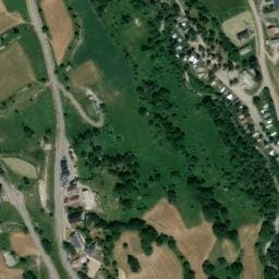 Vue satellite de Camping les Hauches à Dévoluy