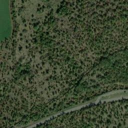 Vue satellite de Aire de repos à Durbans à Durbans