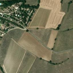 Vue satellite de La Magerie à Roynac
