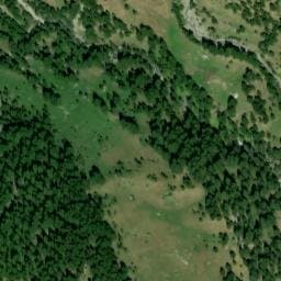 Vue satellite de Cabane de Saint Clément à Réotier