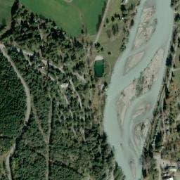 Vue satellite de Camping de La Fontaine à Mont-Dauphin
