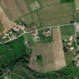 Vue satellite de Aire de stationnement des Coteaux de Dieulivol à Dieulivol