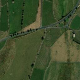 Vue satellite de Aire de repos à Recoules-d'Aubrac à Recoules-d'Aubrac