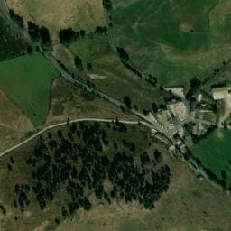 Vue satellite de Auberge du roc de la Fuse à Prinsuéjols-Malbouzon