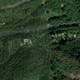 Vue satellite de Camping du Pont de Mercier à Barnas