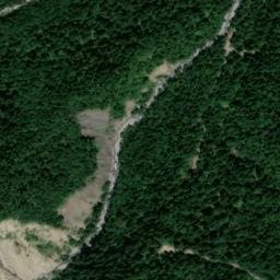 Vue satellite de Abri de Sainte Catherine à Poligny