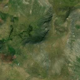 Vue satellite de Cabane de Chapeau Roux à Orcières