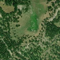 Vue satellite de Cabane du Pré Charnier à Réotier