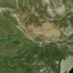 Vue satellite de Cabane pastorale du vallon des Aiguilles à Dévoluy