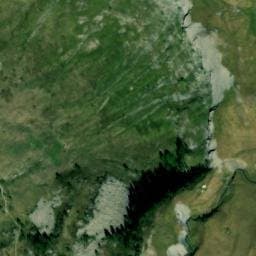 Vue satellite de 1ère cabane de la Terce à Orcières