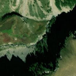 Vue satellite de Cabane de Méan à Châteauroux-les-Alpes