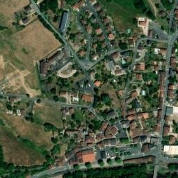 Vue satellite de Aire d'Accueil et de Services de Bagnac sur Célé à Bagnac-sur-Célé