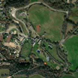 Vue satellite de Camping Domaine Les Tours à Saint-Amans-des-Cots