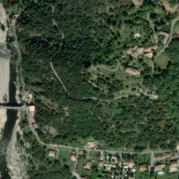 Vue satellite de Camping la Charderie à Prades