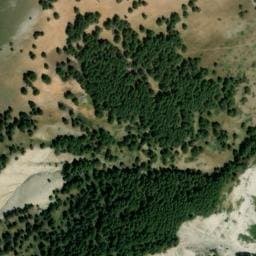 Vue satellite de Cabane pastorale de Moutet à La Fare-en-Champsaur