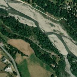 Vue satellite de Les Rives du Drac à La Fare-en-Champsaur