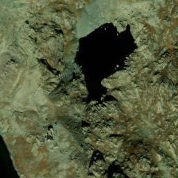 Vue satellite de Refuge Quintino Sella à Abriès-Ristolas