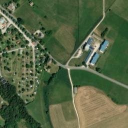 Vue satellite de Camping Champ la Chèvre à Montbrand