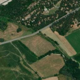 Vue satellite de Camping GCU de Pont-du-Fossé à Saint-Jean-Saint-Nicolas