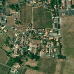 Vue satellite de Aire de camping-car à Saint-Germain-de-Grave à Saint-Germain-de-Grave