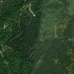 Vue satellite de Cabane de bois noir ou du col de Boulc à Boulc