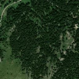 Vue satellite de Cabane de l'Avalanche à Dévoluy