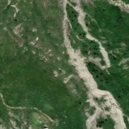 Vue satellite de Cabane du Jas de Barge à Le Noyer
